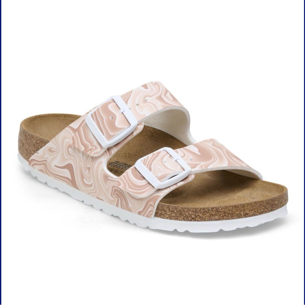 Birkenstock Arizona Birko-Flor Marbletwirl 41 Euro Us 10 10.5 NWT